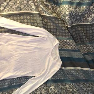 White long sleeve shirt